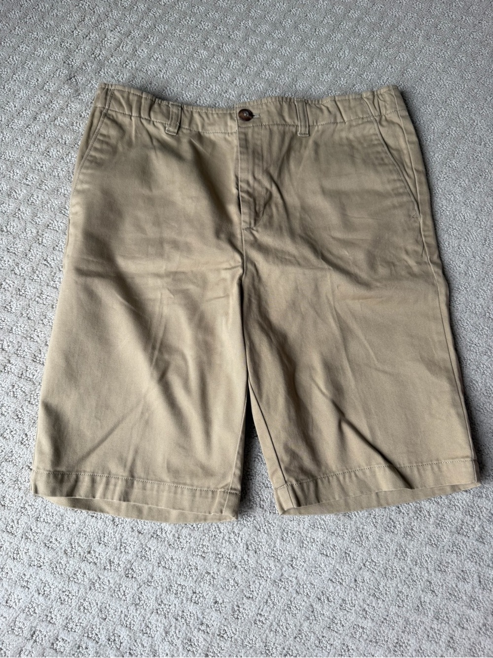 Boys Lands End Khaki Shorts